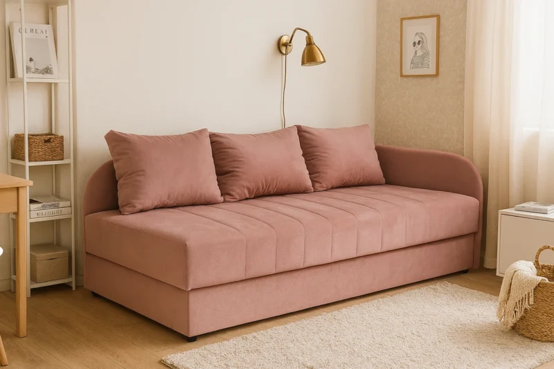 Krevet SAMAC za jednu osobu sa kutijom za posteljinu